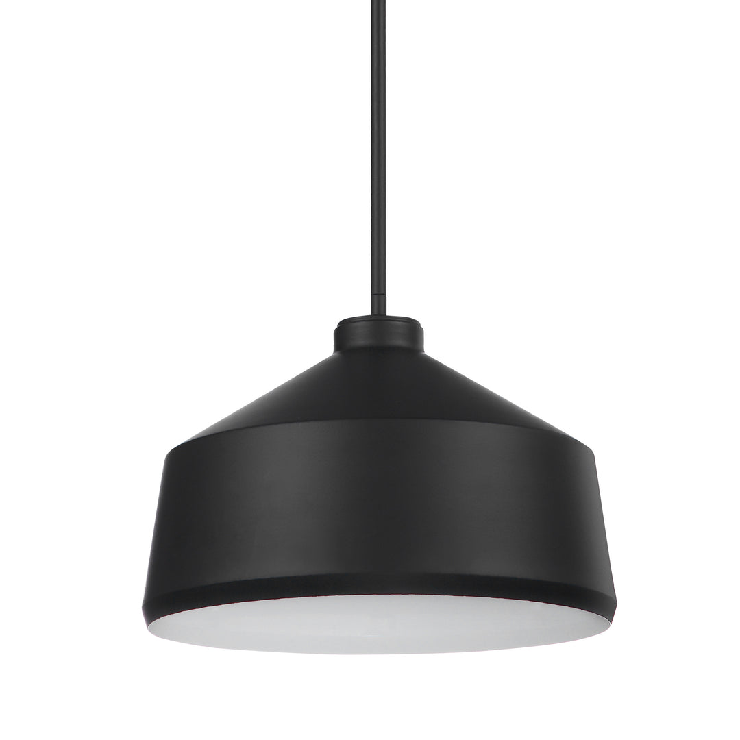 HOLGATE 1 LIGHT BLACK PENDANT - AmericanHomeFurniture