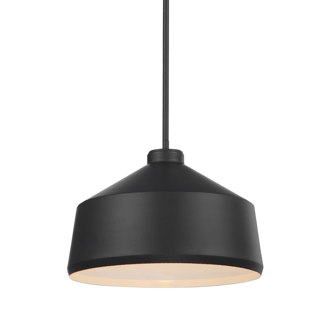 HOLGATE 1 LIGHT BLACK PENDANT - AmericanHomeFurniture