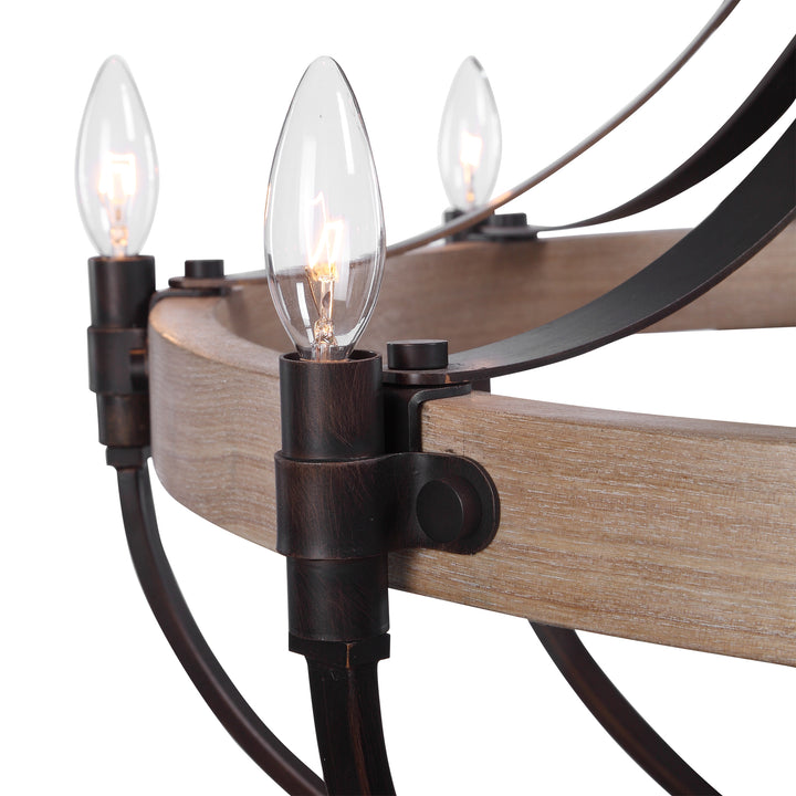 DUBOIS 8 LIGHT CHANDELIER - AmericanHomeFurniture