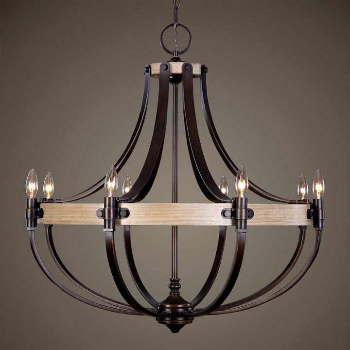 DUBOIS 8 LIGHT CHANDELIER - AmericanHomeFurniture