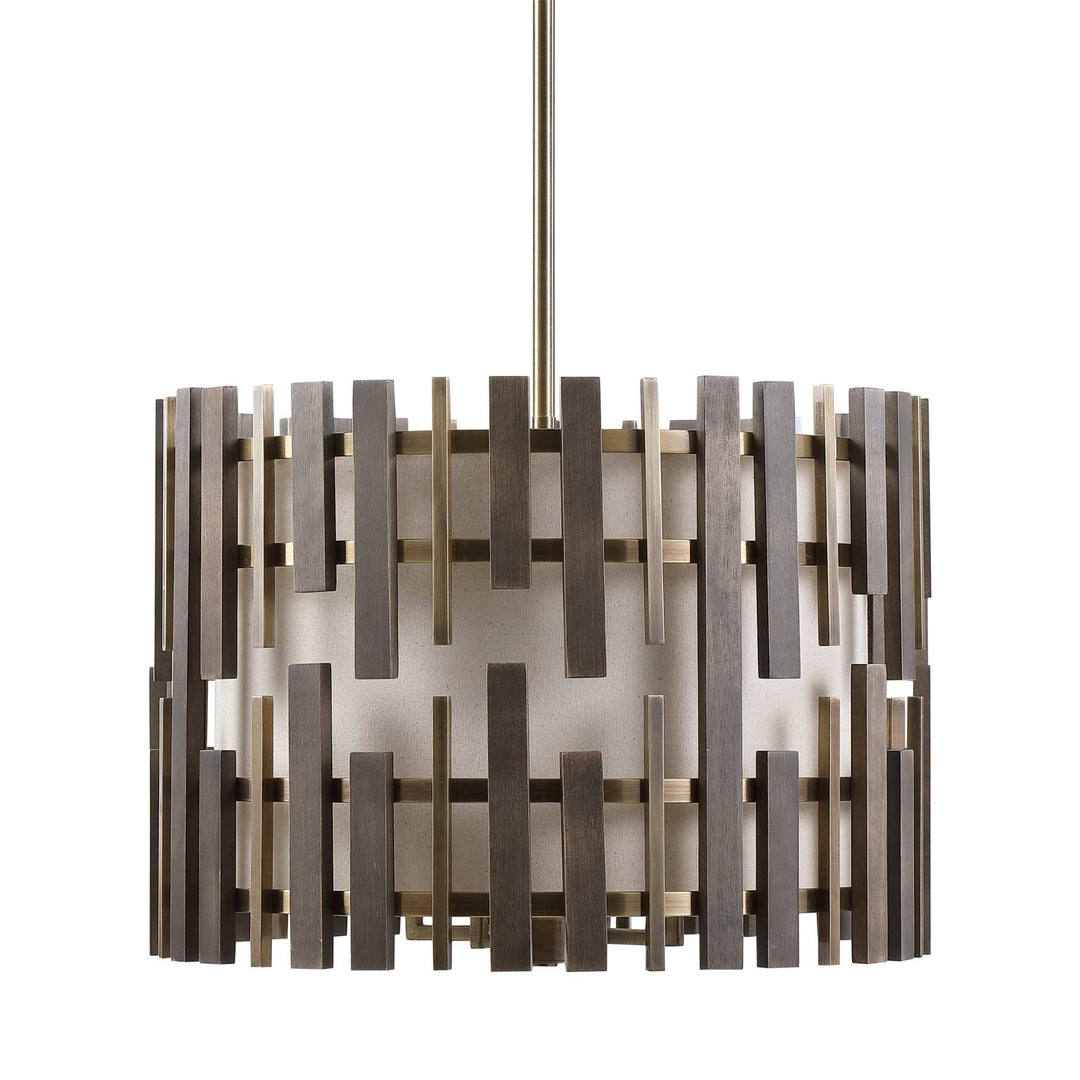 MYERS 4 LIGHT DRUM PENDANT - AmericanHomeFurniture