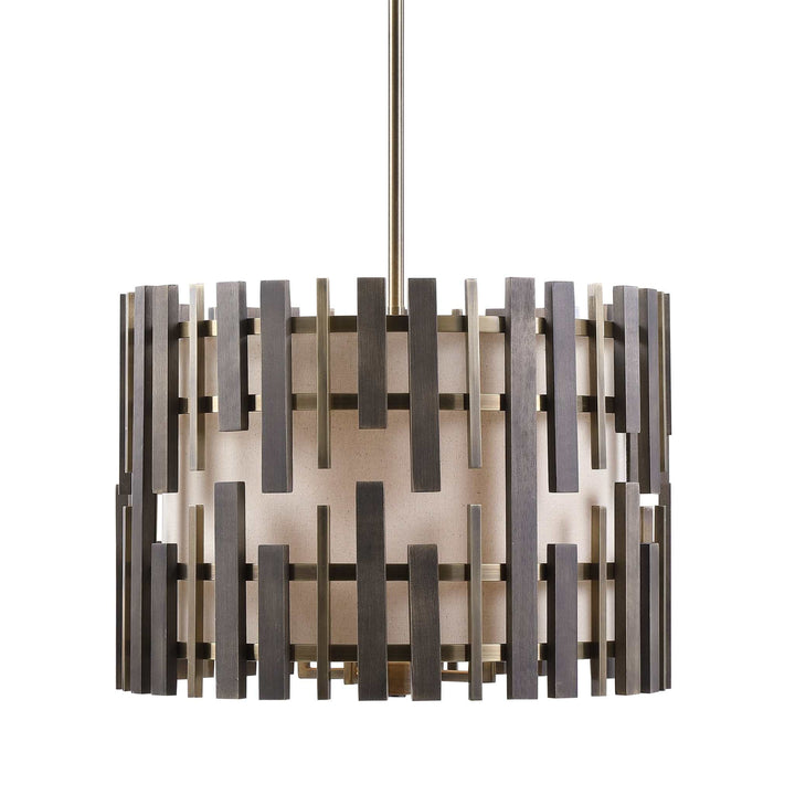 MYERS 4 LIGHT DRUM PENDANT - AmericanHomeFurniture