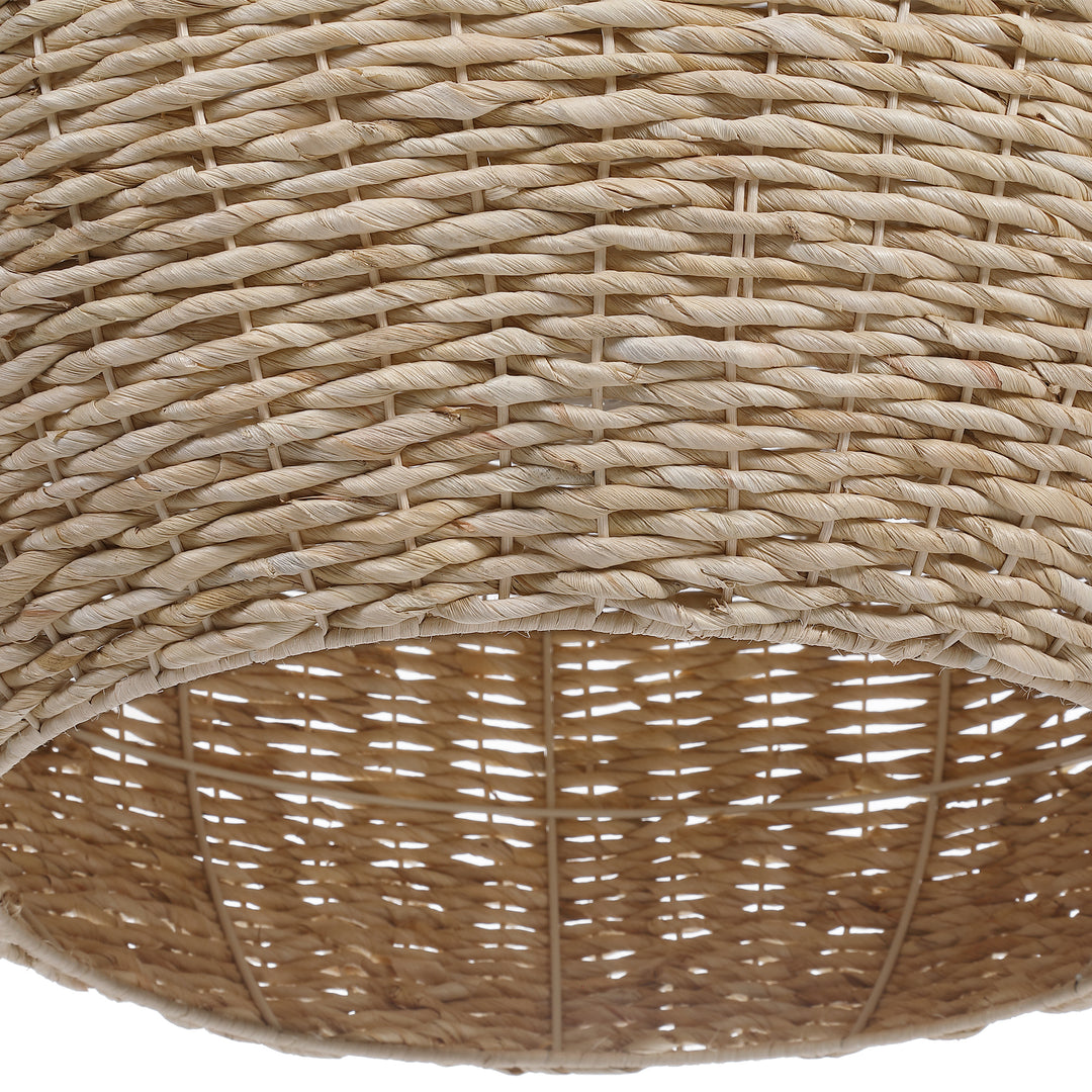 SEAGRASS 1 LIGHT DOME PENDANT - AmericanHomeFurniture