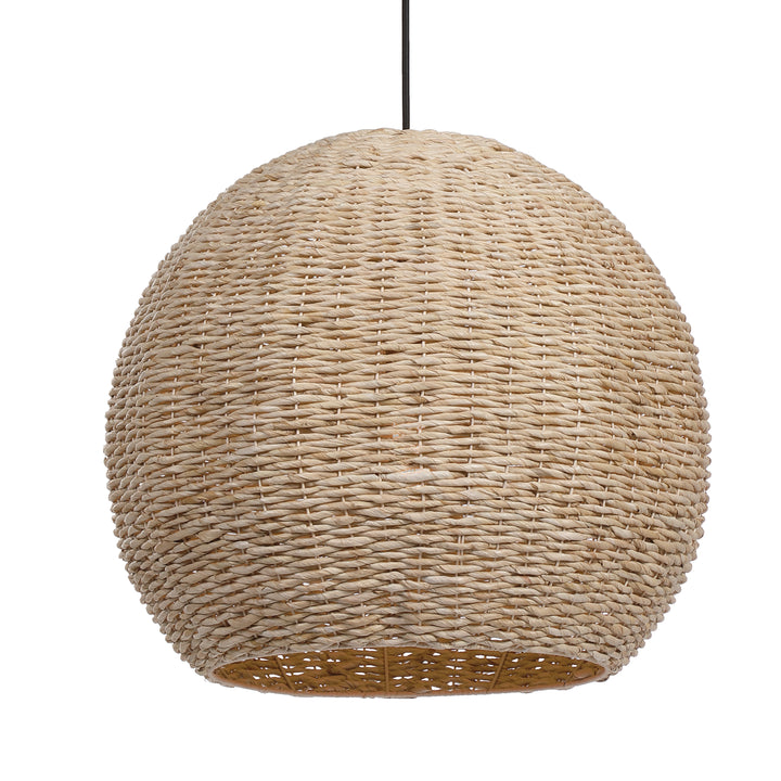 SEAGRASS 1 LIGHT DOME PENDANT - AmericanHomeFurniture