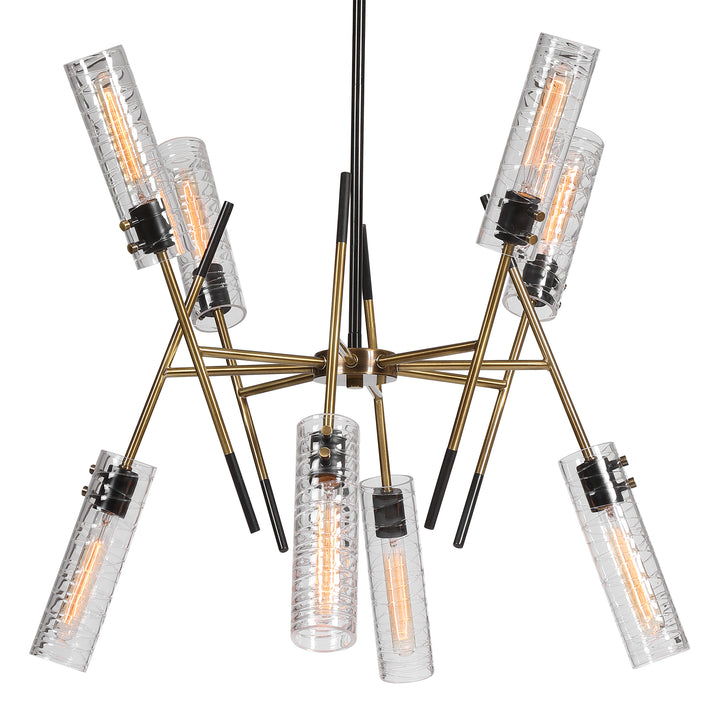 TELESTO 8 LIGHT LINEAR PENDANT - AmericanHomeFurniture