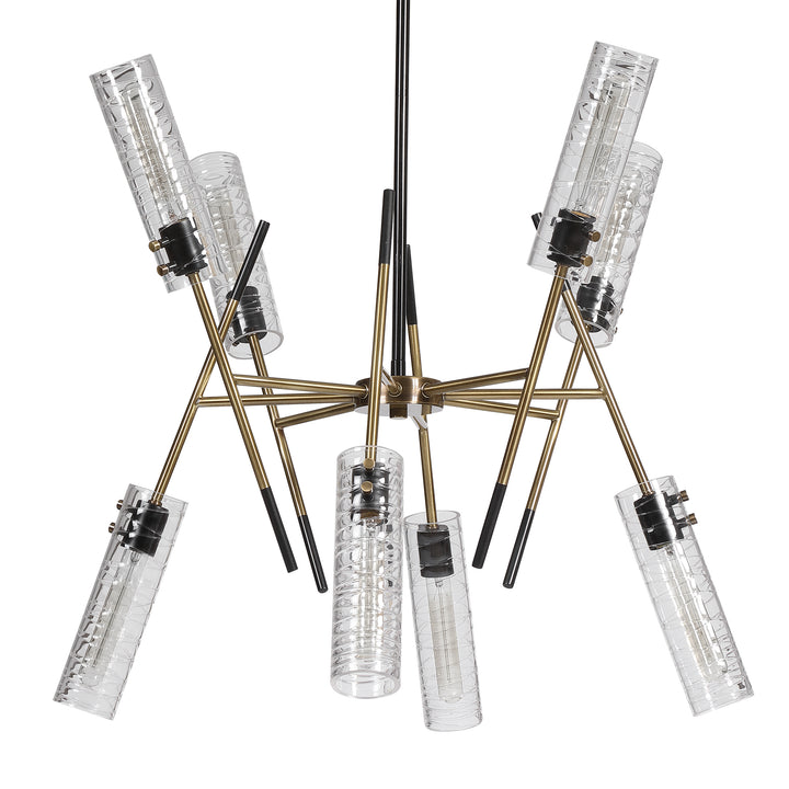 TELESTO 8 LIGHT LINEAR PENDANT - AmericanHomeFurniture