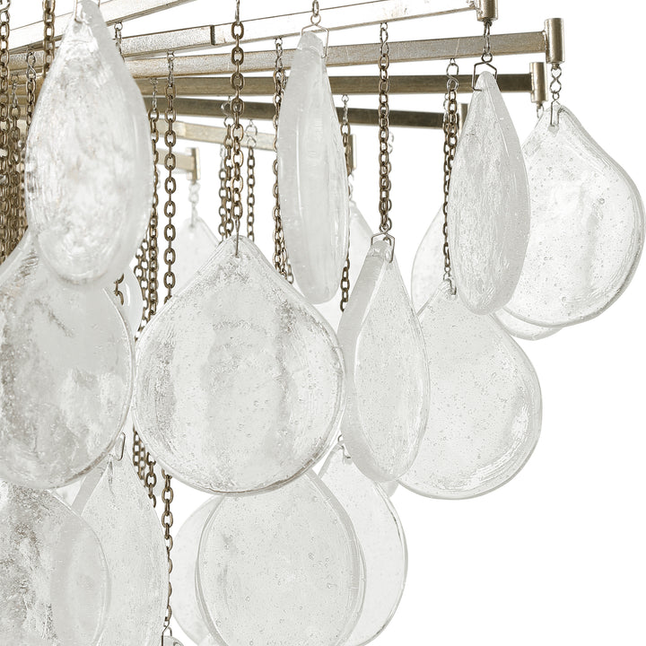 GOCCIA 6 LIGHT TEAR DROP GLASS PENDANT - AmericanHomeFurniture