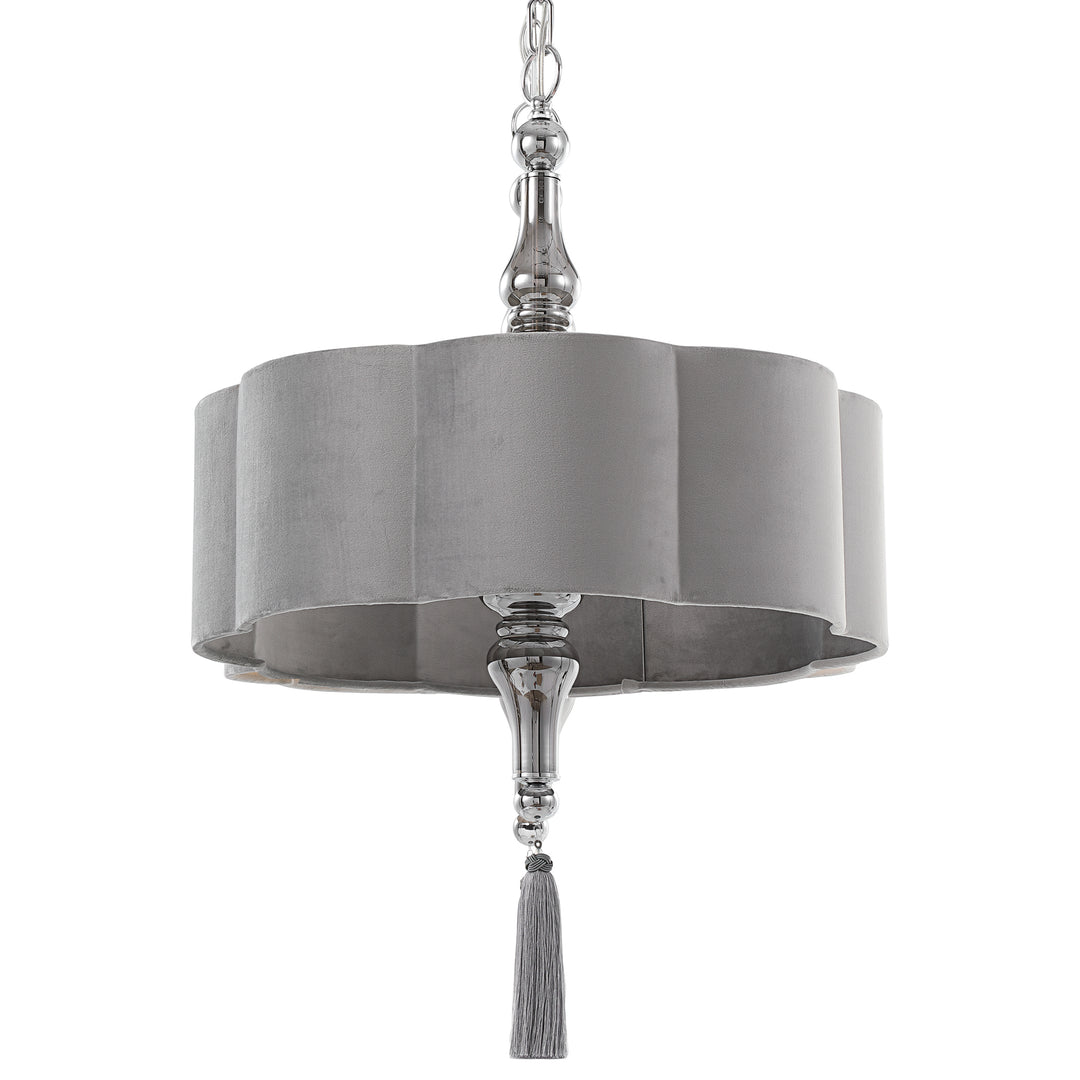 HELENA 4 LIGHT DRUM PENDANT - AmericanHomeFurniture