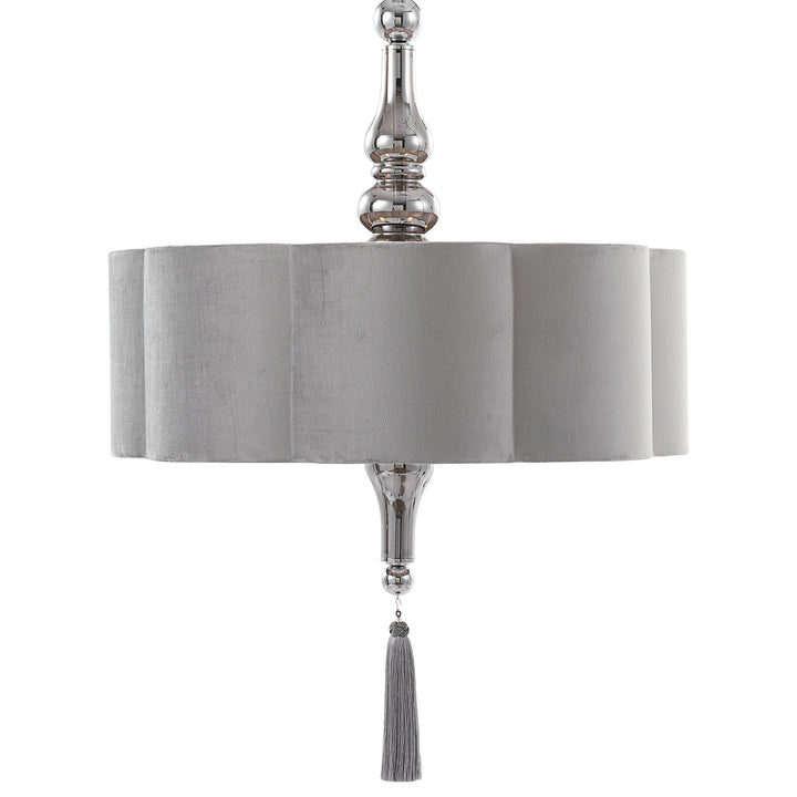 HELENA 4 LIGHT DRUM PENDANT - AmericanHomeFurniture