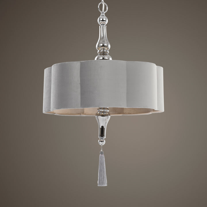 HELENA 4 LIGHT DRUM PENDANT - AmericanHomeFurniture