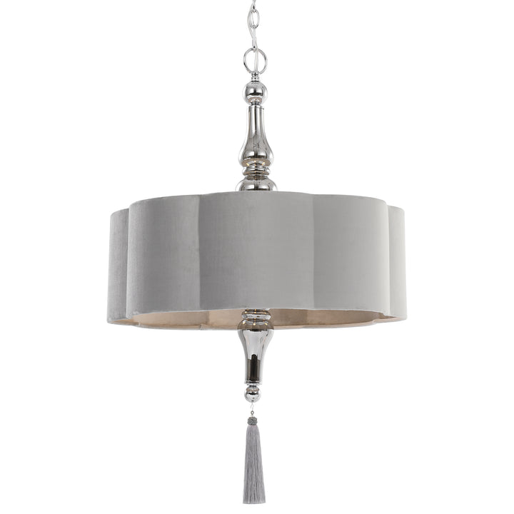 HELENA 4 LIGHT DRUM PENDANT - AmericanHomeFurniture