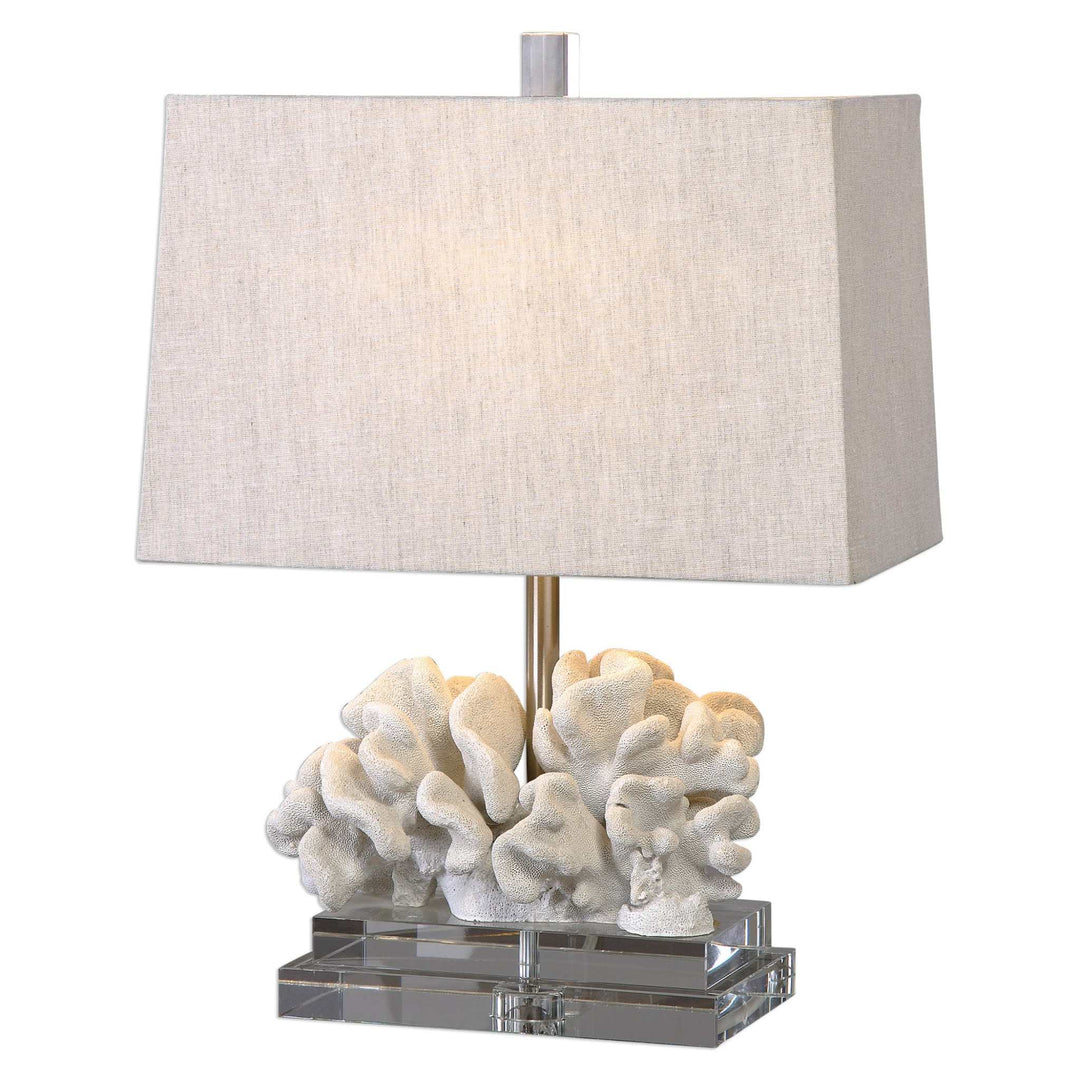 CORAL SCULPTURE TABLE LAMP - AmericanHomeFurniture