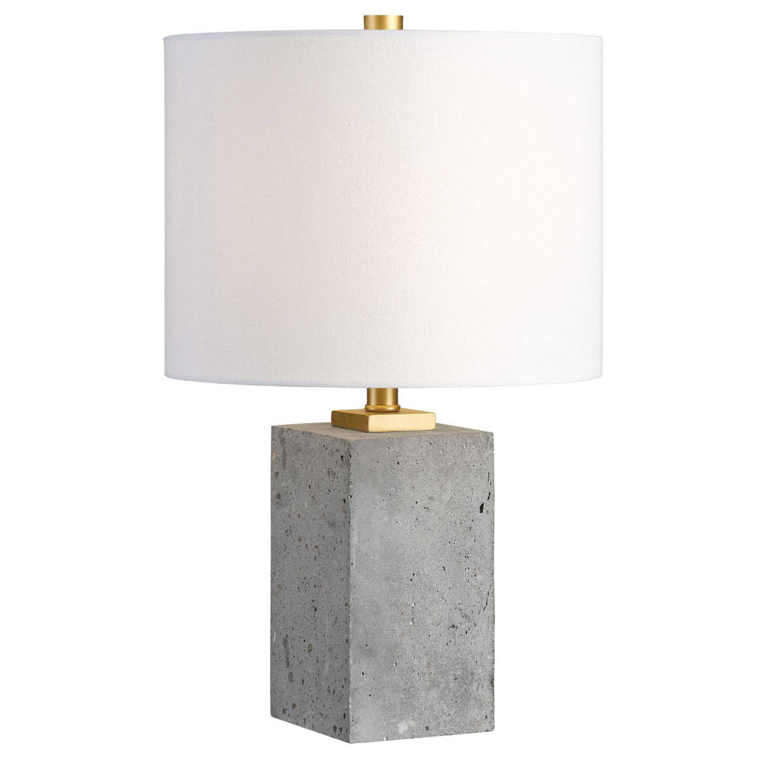 Drexel Concrete Block Lamp - AmericanHomeFurniture