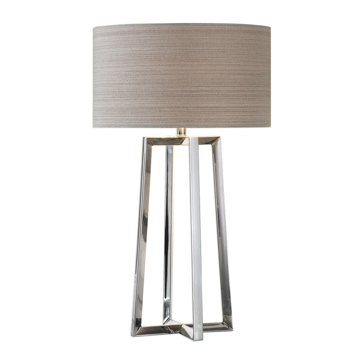 KEOKEE STAINLESS STEEL TABLE LAMP - AmericanHomeFurniture