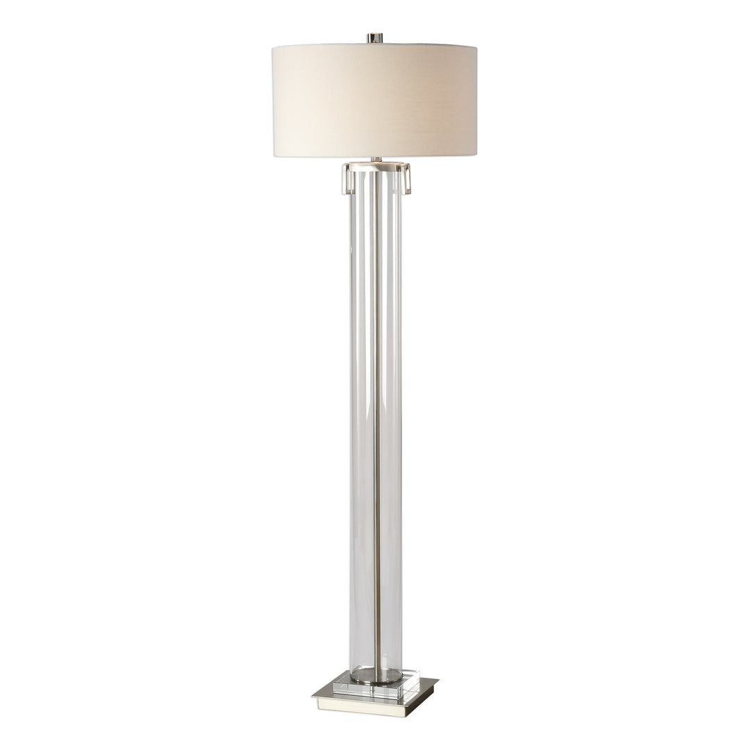 Monette Tall Cylinder Floor Lamp - AmericanHomeFurniture