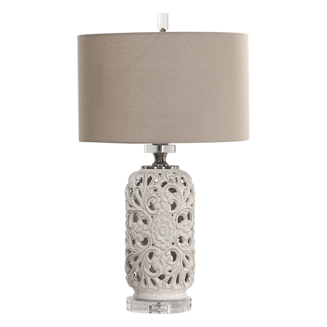 DAHLINA CERAMIC TABLE LAMP - AmericanHomeFurniture