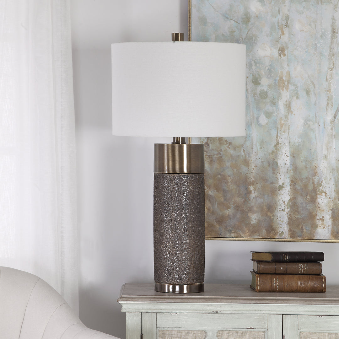 BRANNOCK BRONZE TABLE LAMP - AmericanHomeFurniture