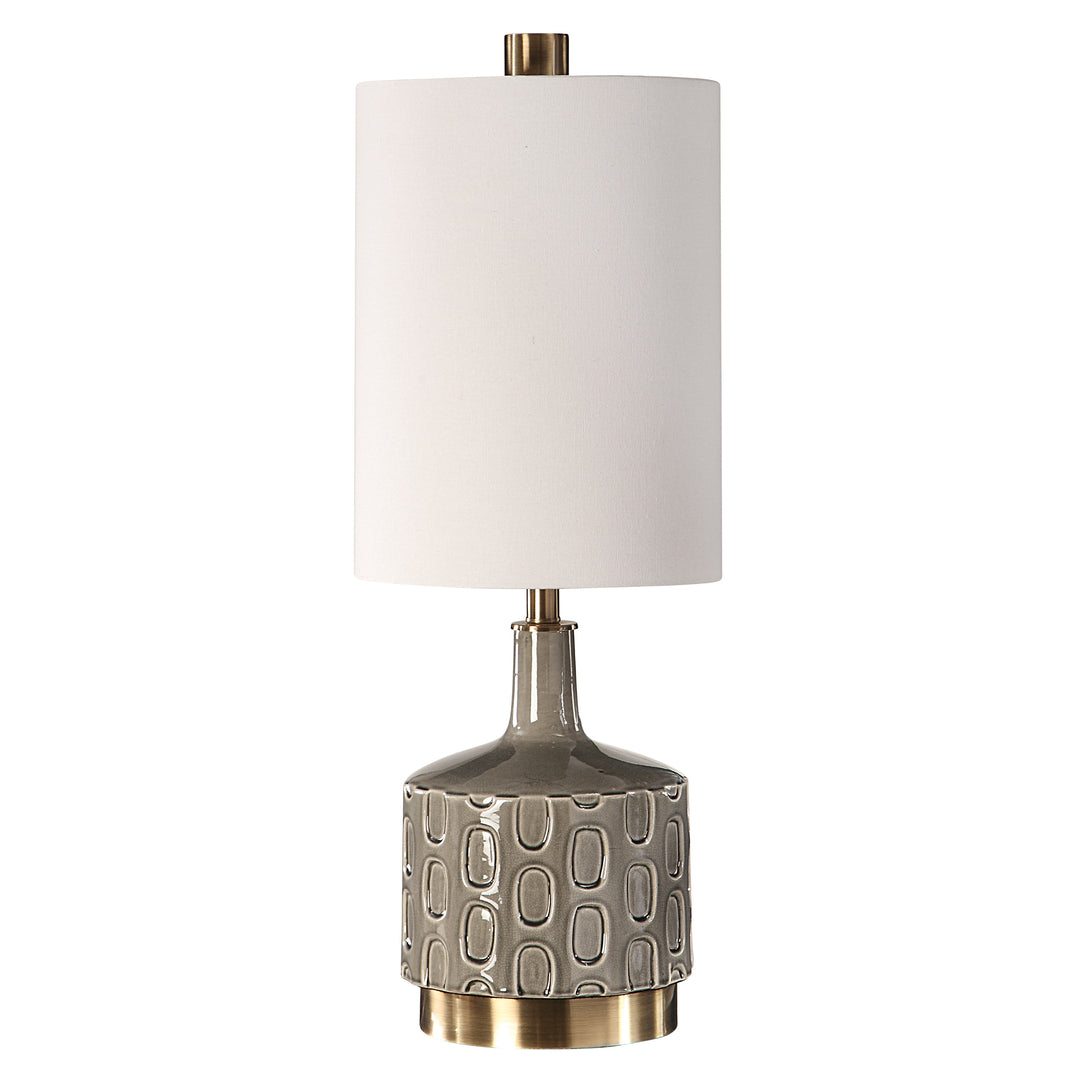 DARRIN GRAY TABLE LAMP - AmericanHomeFurniture