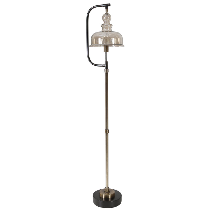 Elieser Industrial Floor Lamp - AmericanHomeFurniture