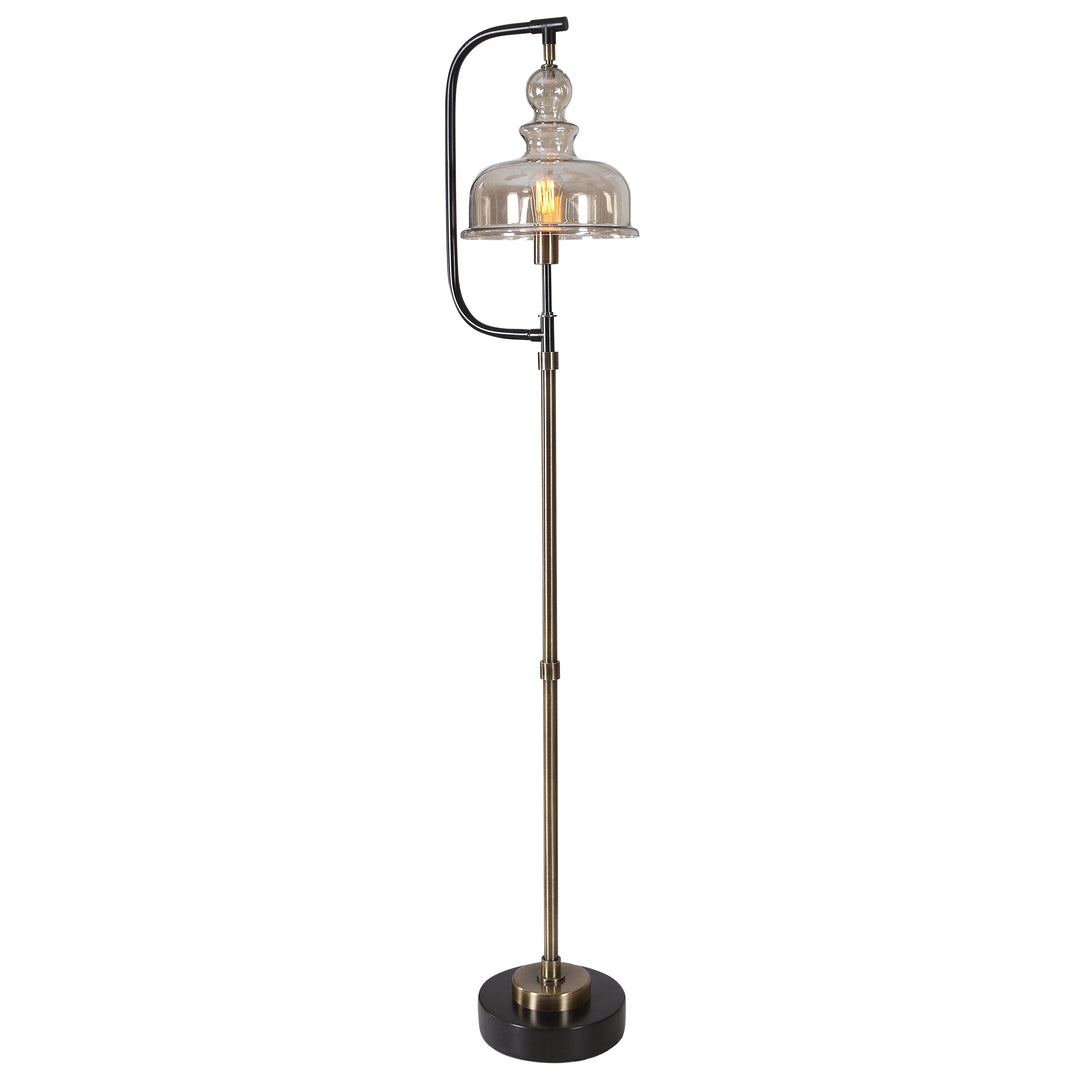 Elieser Industrial Floor Lamp - AmericanHomeFurniture