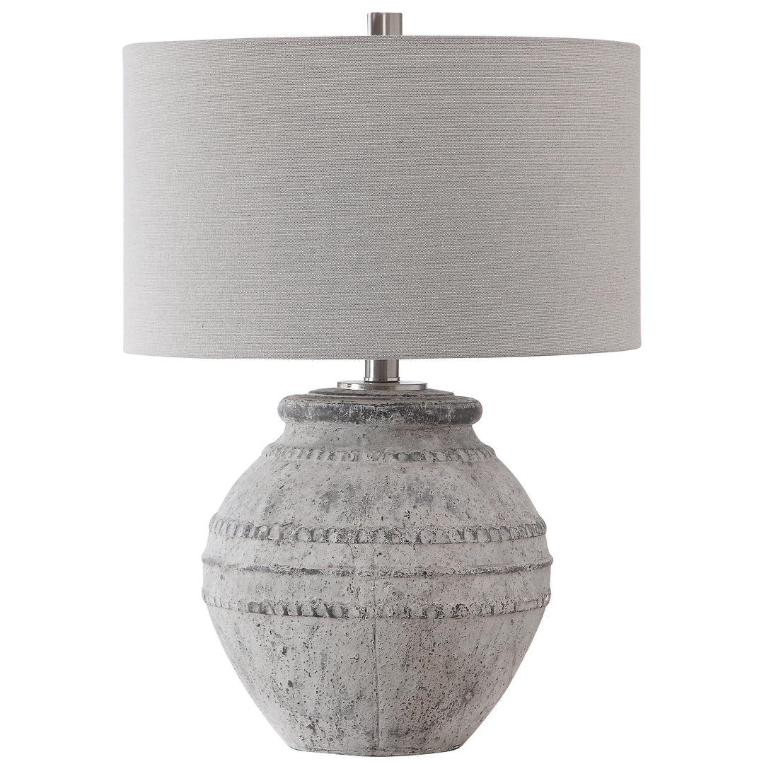 MONTSANT STONE TABLE LAMP - AmericanHomeFurniture