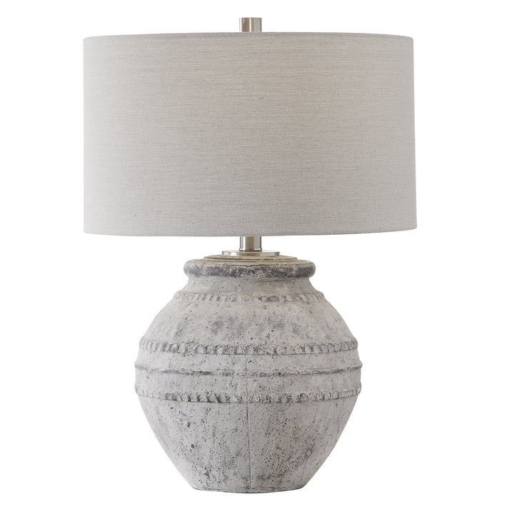 MONTSANT STONE TABLE LAMP - AmericanHomeFurniture