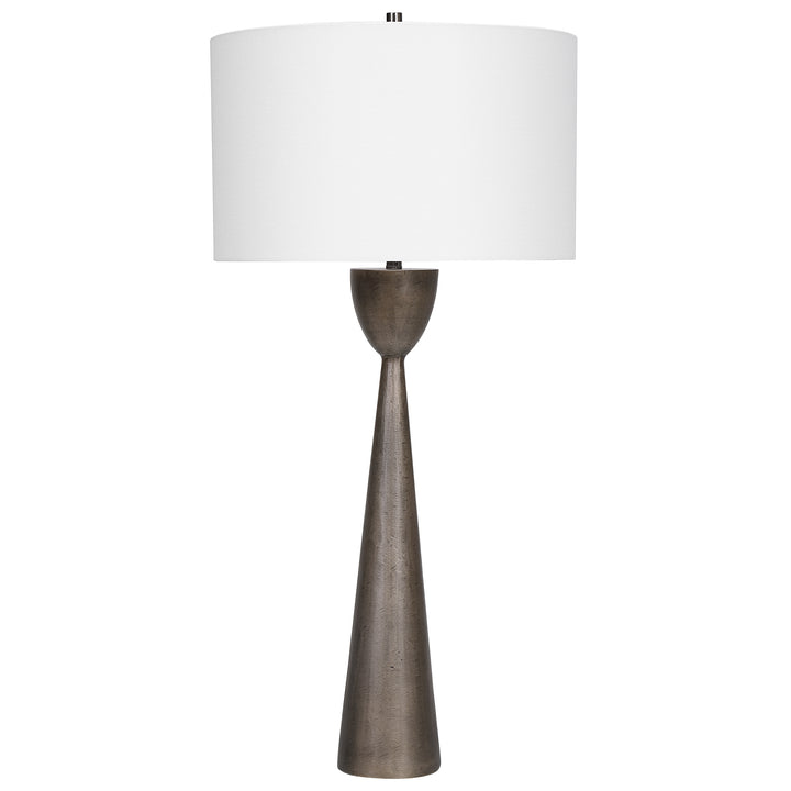 WALLER HANDCRAFTED CAST TABLE LAMP - AmericanHomeFurniture