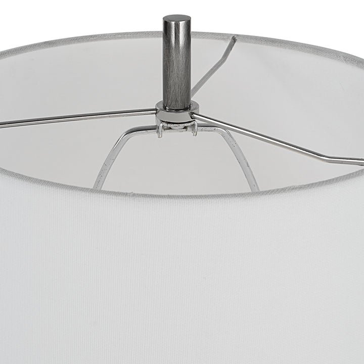 Aurelia Steel Buffet Lamp - AmericanHomeFurniture