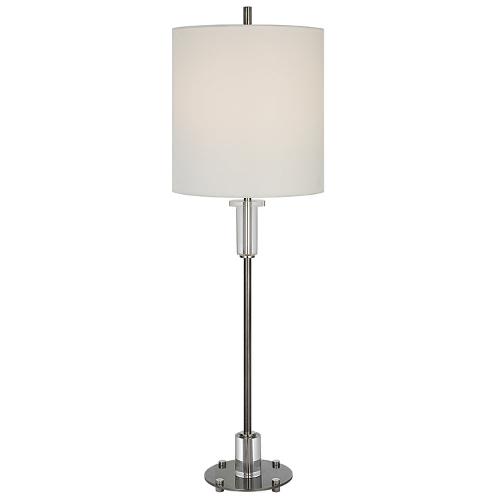 Aurelia Steel Buffet Lamp - AmericanHomeFurniture