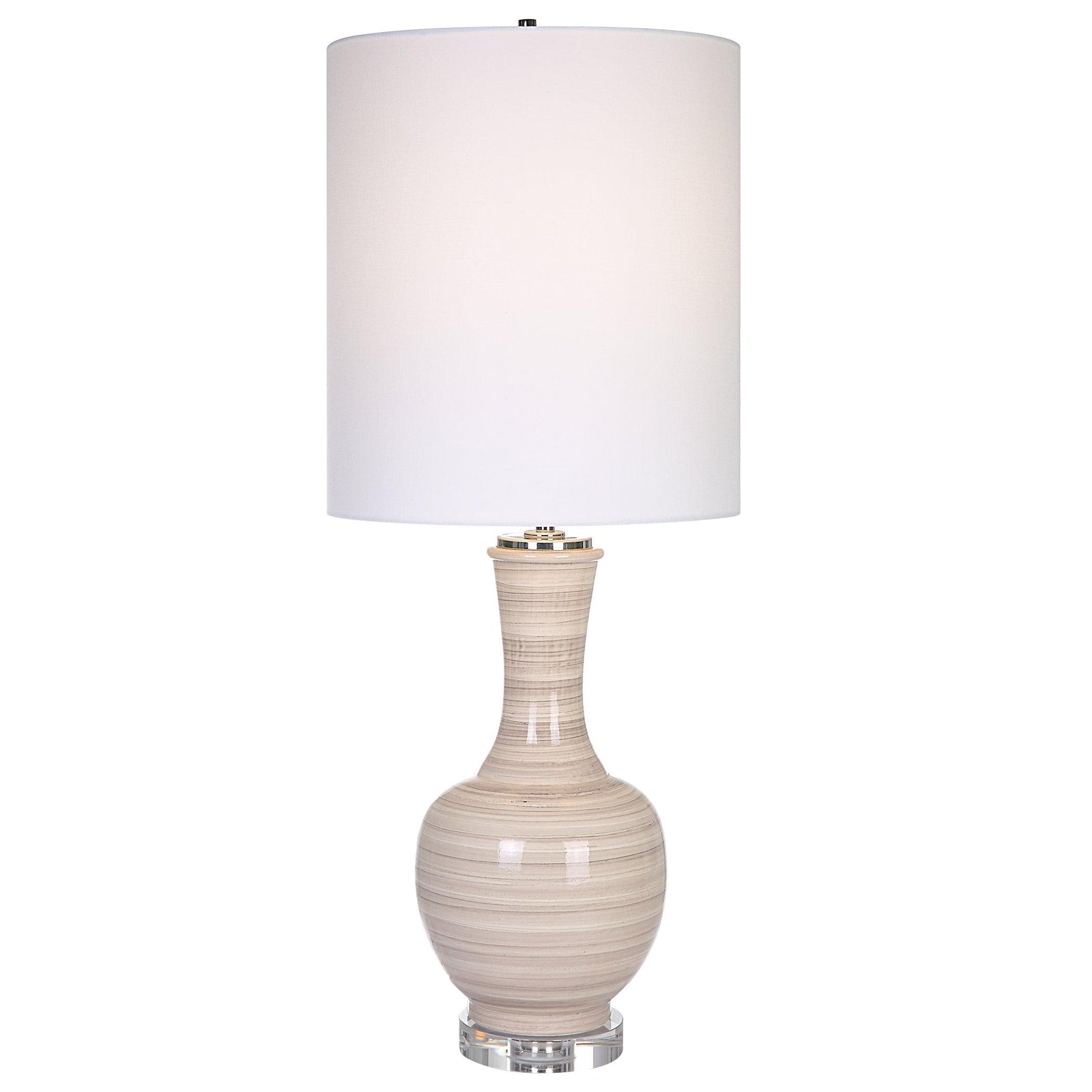 Uttermost CHALICE STRIPED TABLE LAMP TABLE LAMPS