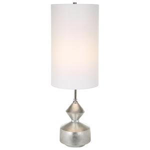 Vial Silver Buffet Lamp