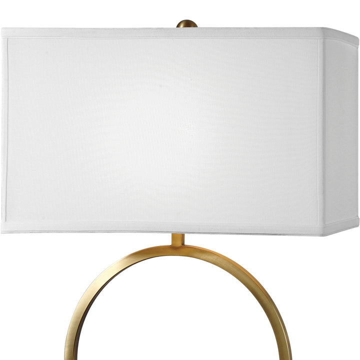 DUARA CIRCLE TABLE LAMP - AmericanHomeFurniture