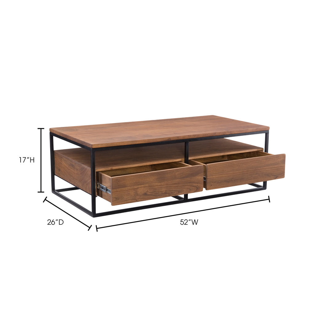 American Home Furniture | Moe's Home Collection - Vancouver Coffee Table