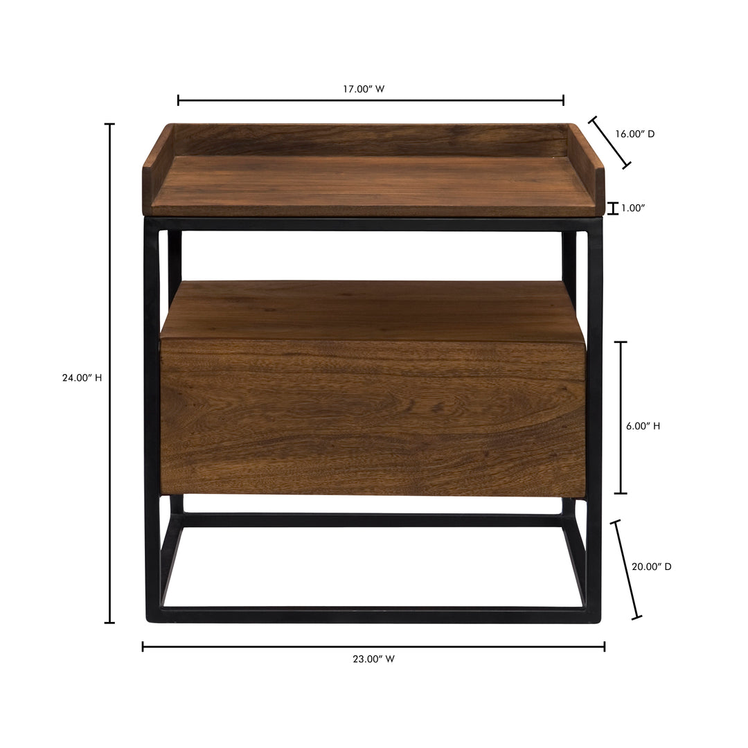 American Home Furniture | Moe's Home Collection - Vancouver Side Table