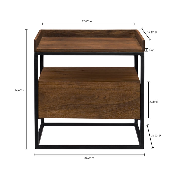 American Home Furniture | Moe's Home Collection - Vancouver Side Table