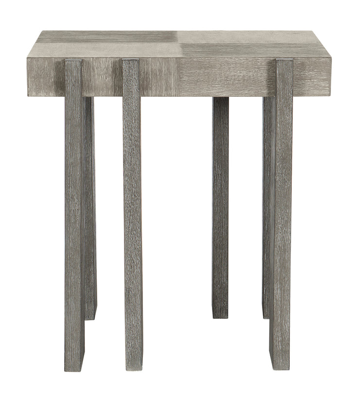 FOUNDATIONS SIDE TABLE RECTANGLE SHALE