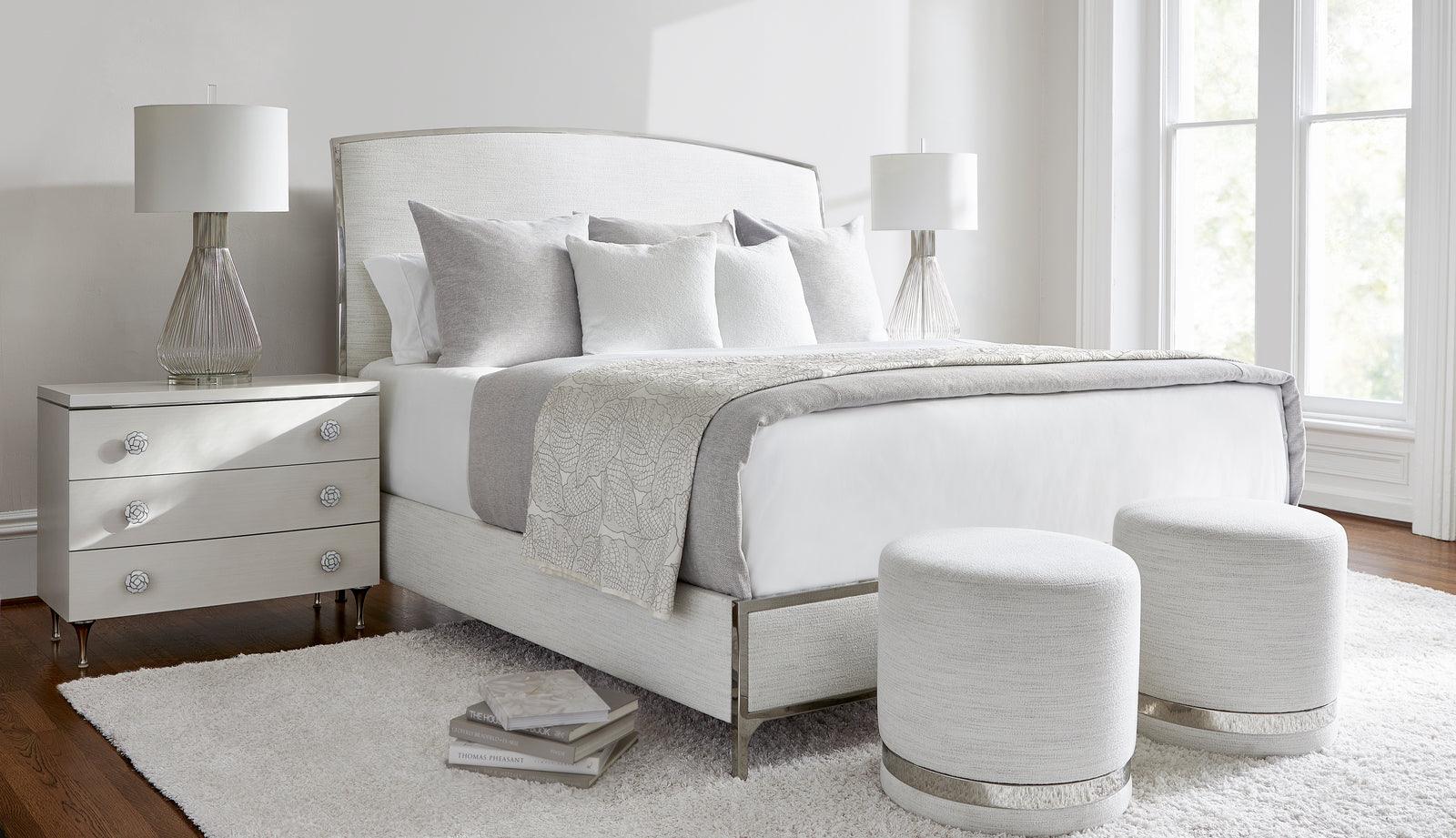 Bernhardt - Silhouette Nightstand White - '307234 | American Home Furniture