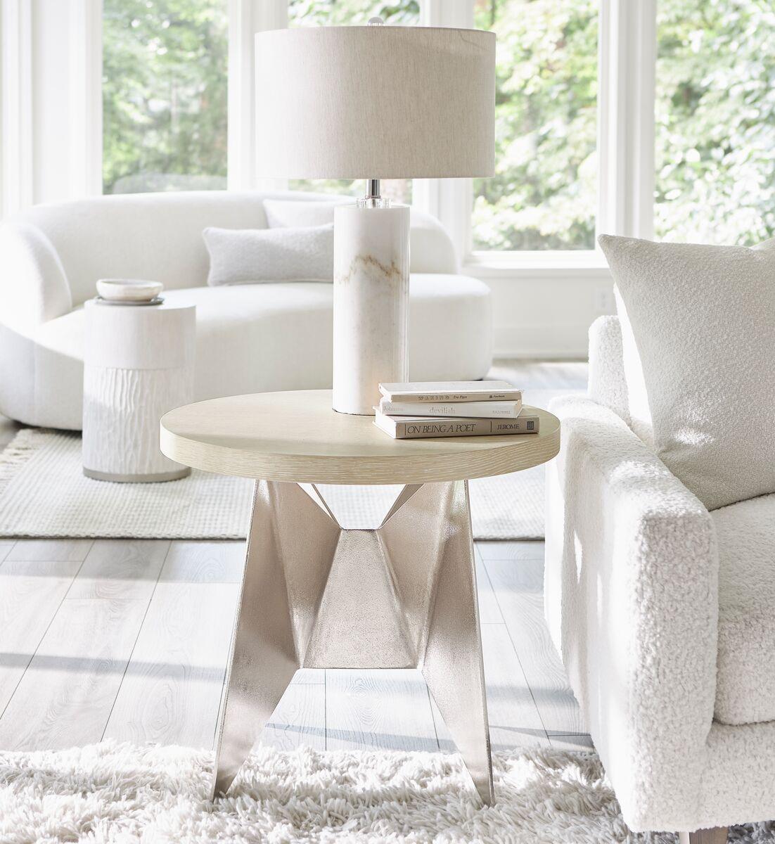 Bernhardt - Solaria Side Table Round - '310125 | American Home Furniture