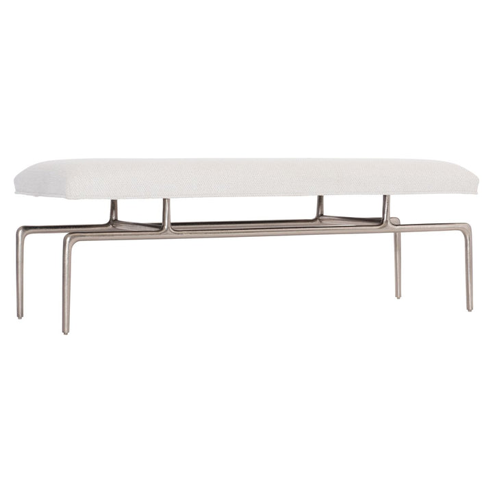 SOLARIA UPHOLSTERED BENCH IN FABRIC B581