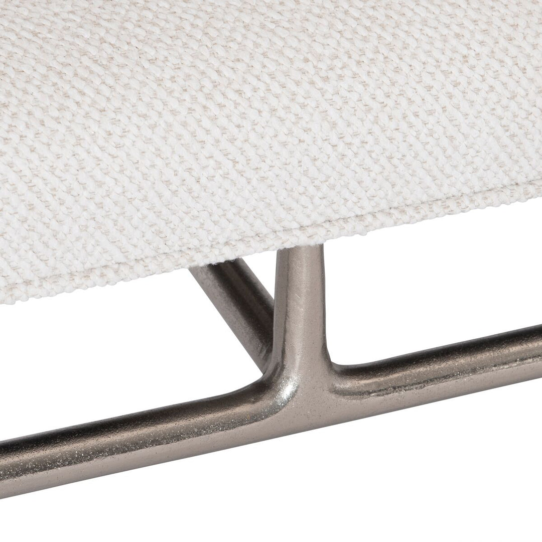 SOLARIA UPHOLSTERED BENCH IN FABRIC B581