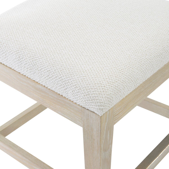 SOLARIA WOOD BACK COUNTER STOOL IN FABRIC B581