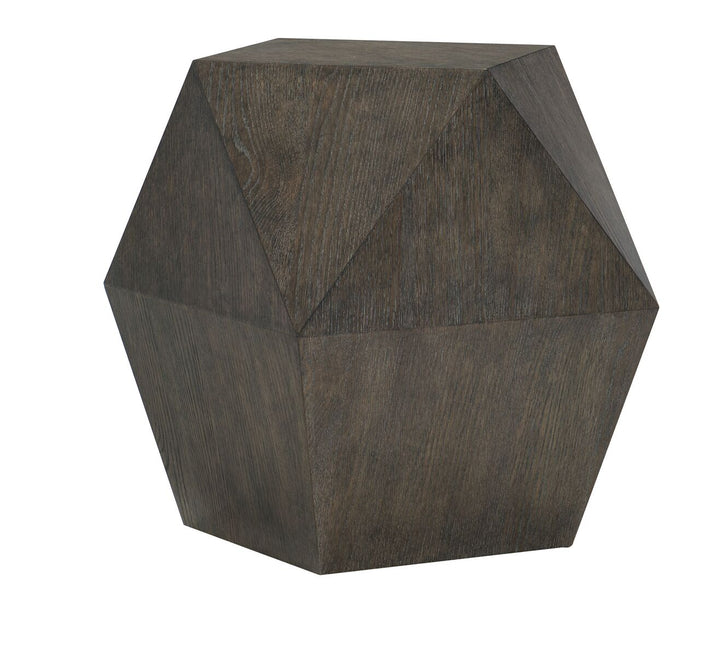 LINEA SIDE TABLE BROWM SQUARE