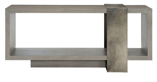 Bernhardt - Linea Console Table Gray - 384910G | American Home Furniture