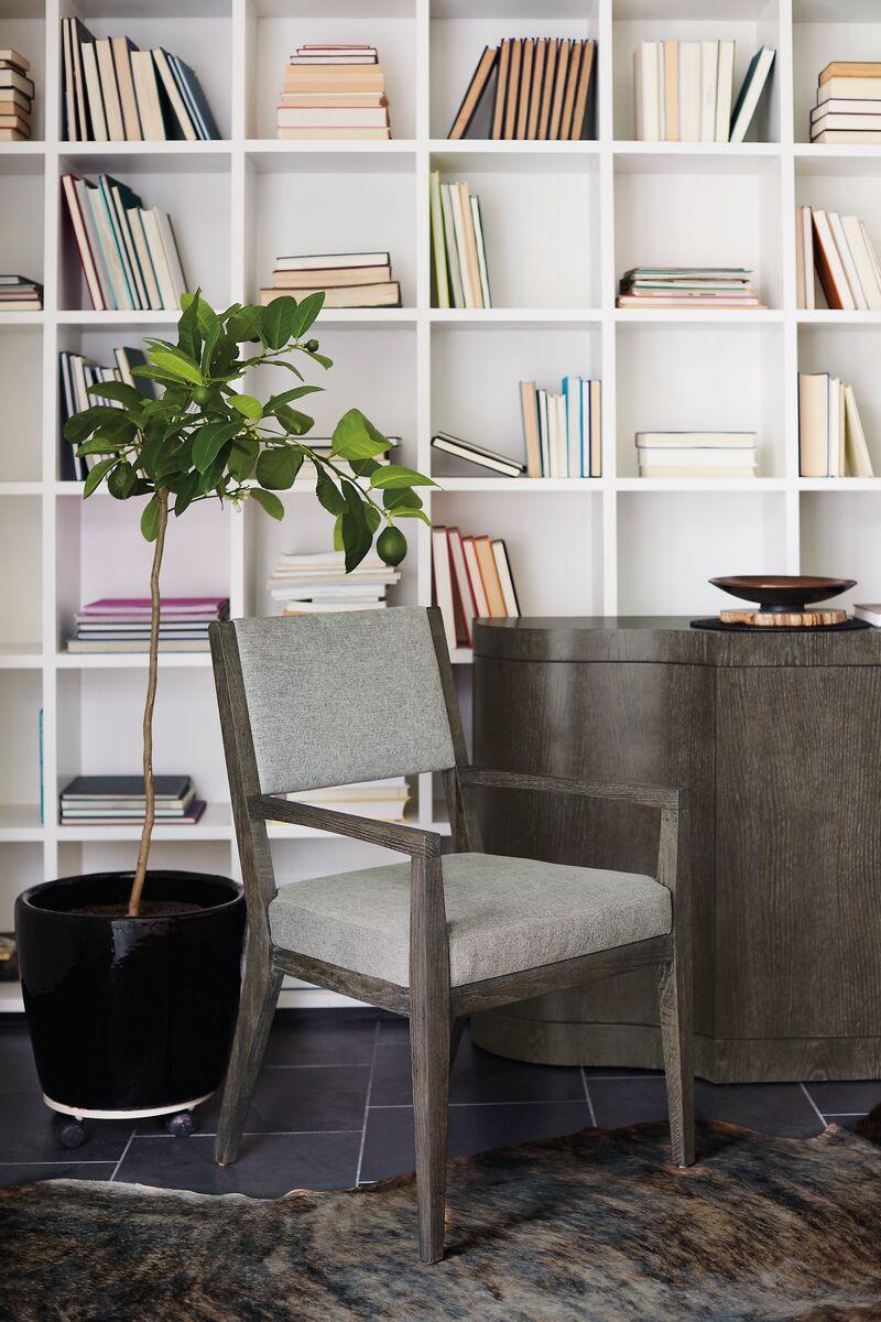 Bernhardt - Linea Arm Chair 22" - Set of 2 - 384542B | American Home Furniture