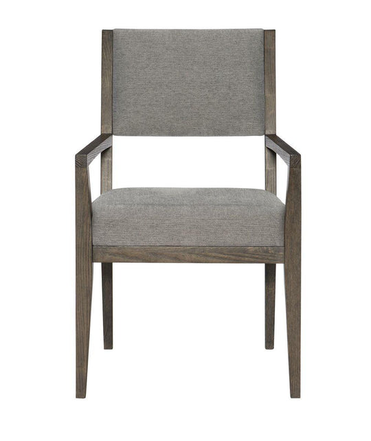 Bernhardt - Linea Arm Chair 22" - Set of 2 - 384542B | American Home Furniture