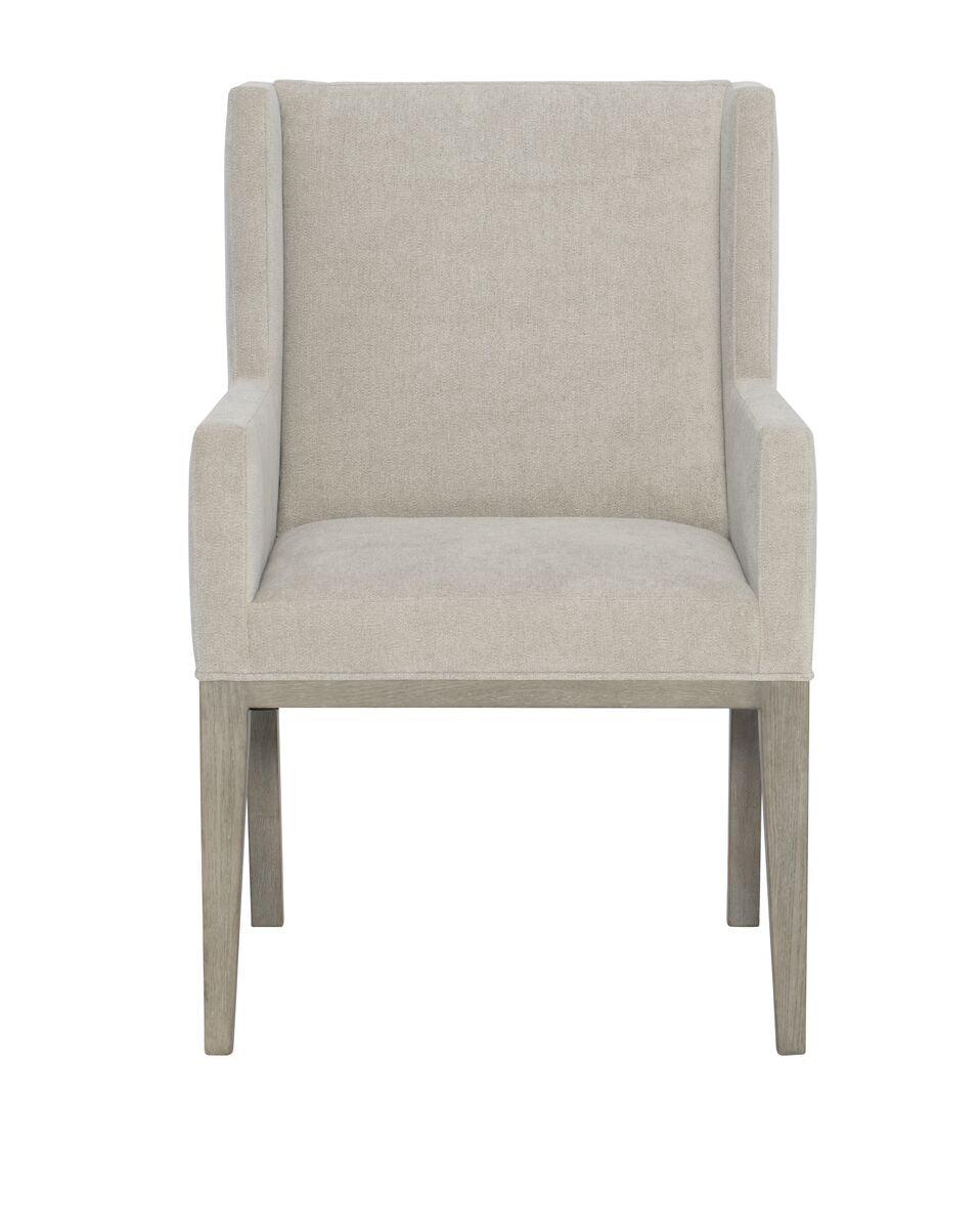 Bernhardt - Linea Arm Chair Light 25" - Set of 2 - 384548G | American Home Furniture