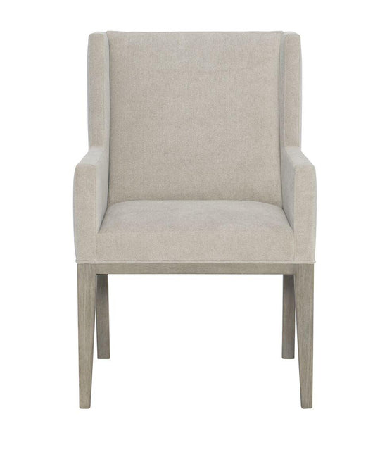 Bernhardt - Linea Arm Chair Light 25" - Set of 2 - 384548G | American Home Furniture