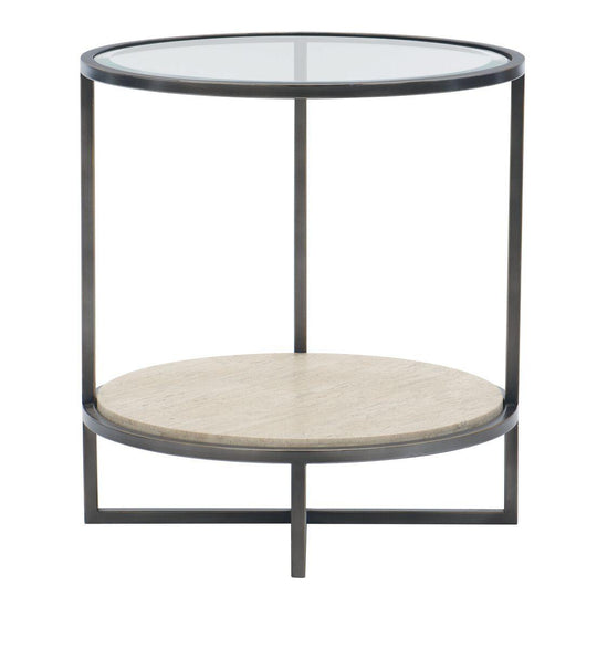 Bernhardt - Harlow Chairside Table - '514122 | American Home Furniture