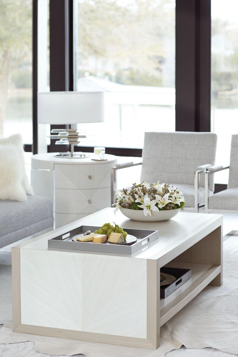 Bernhardt - Axiom Cocktail Table Rectangle - '381021 | American Home Furniture