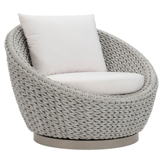 Bernhardt - Savaii Swivel Chair Rope Weave - O1402S | American Home Furniture